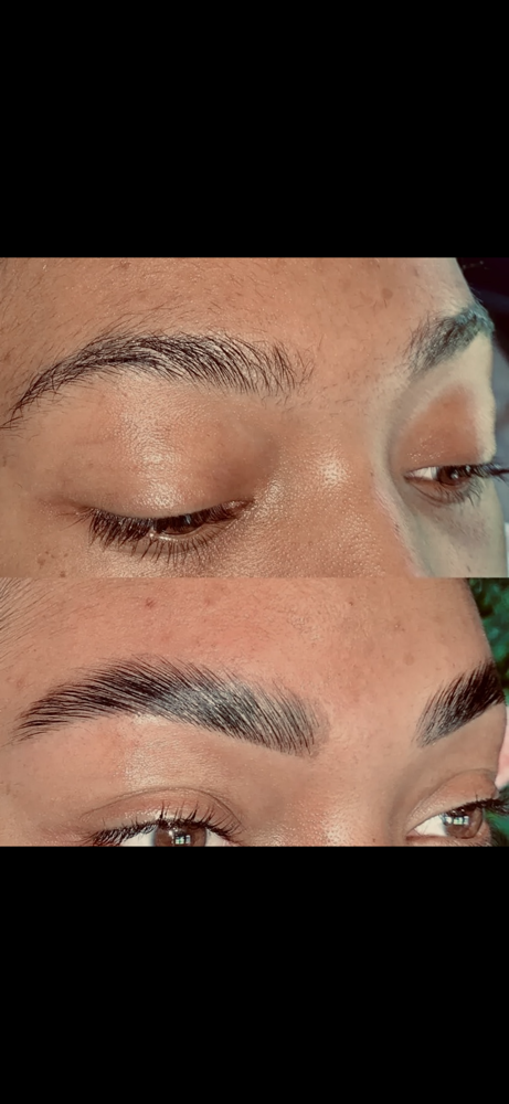 Brow Lamination With Henna Brow