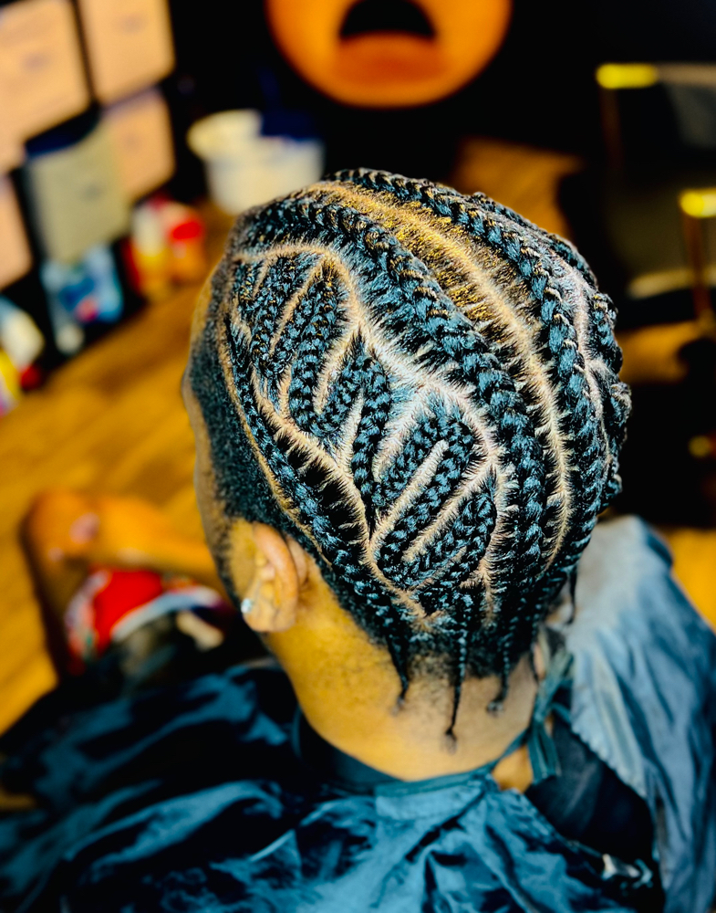 Men Braids (wash Included)