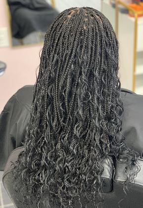 Boho Braids/Small / Lowerback Length