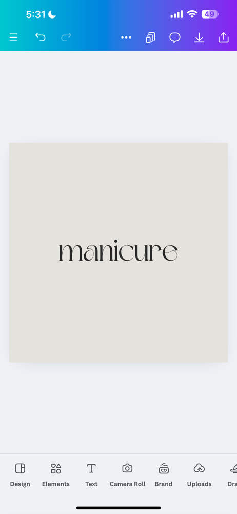 Manicure