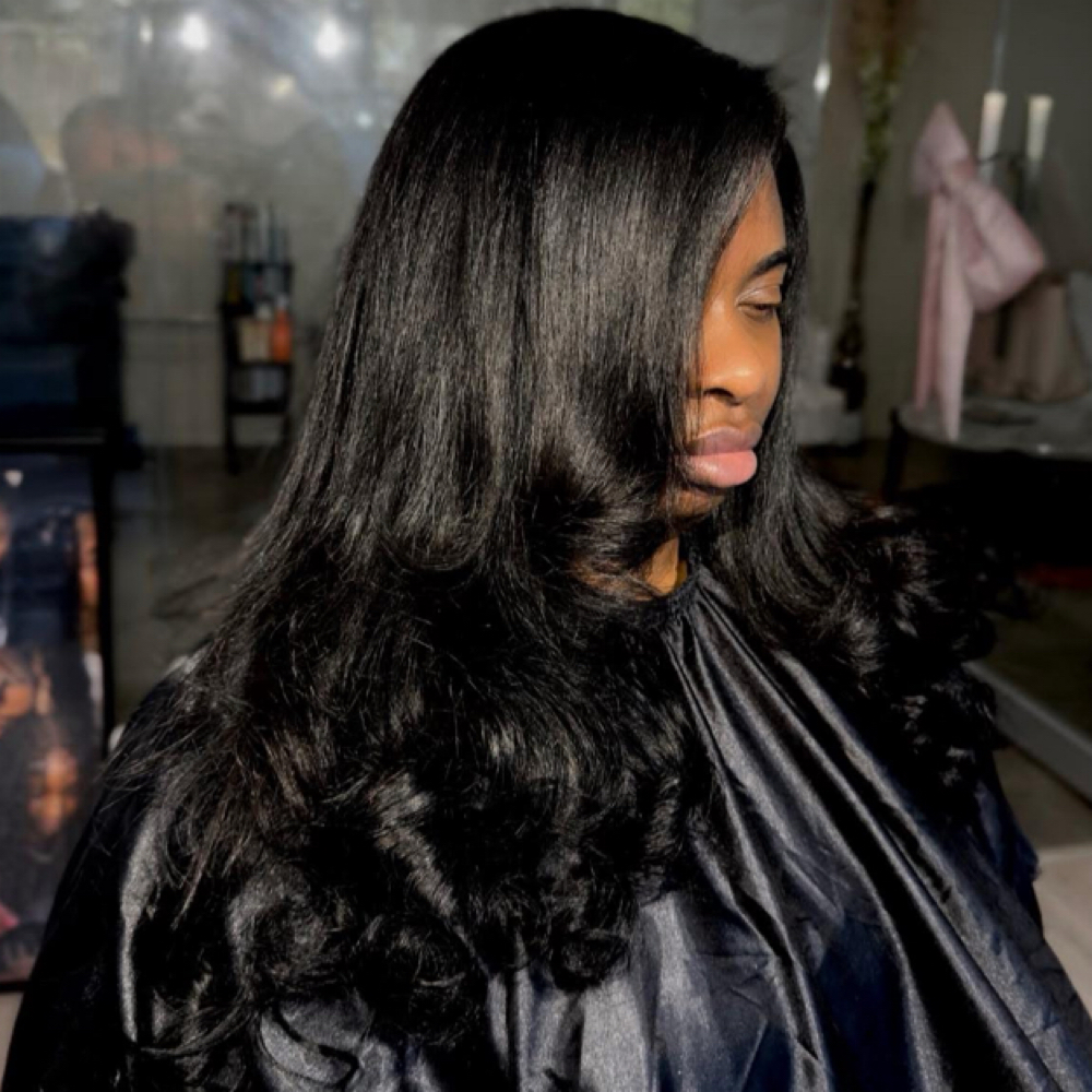 Silk Press 🎀 at The Hair Confidence in Kansas City, MO