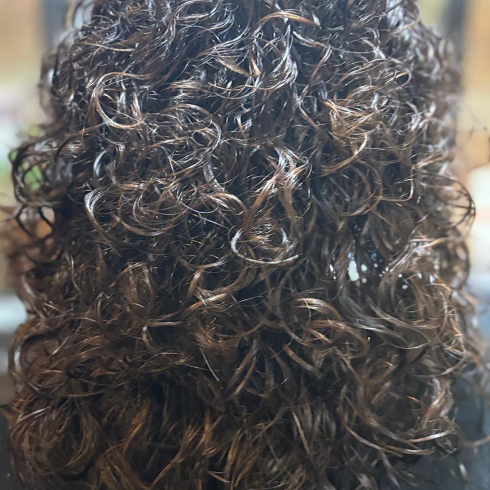 Curly Style After Service at Mercia's Hair Boutique-Haircuts, Color, Curls & Keratin in Brooksville in Brooksville, FL