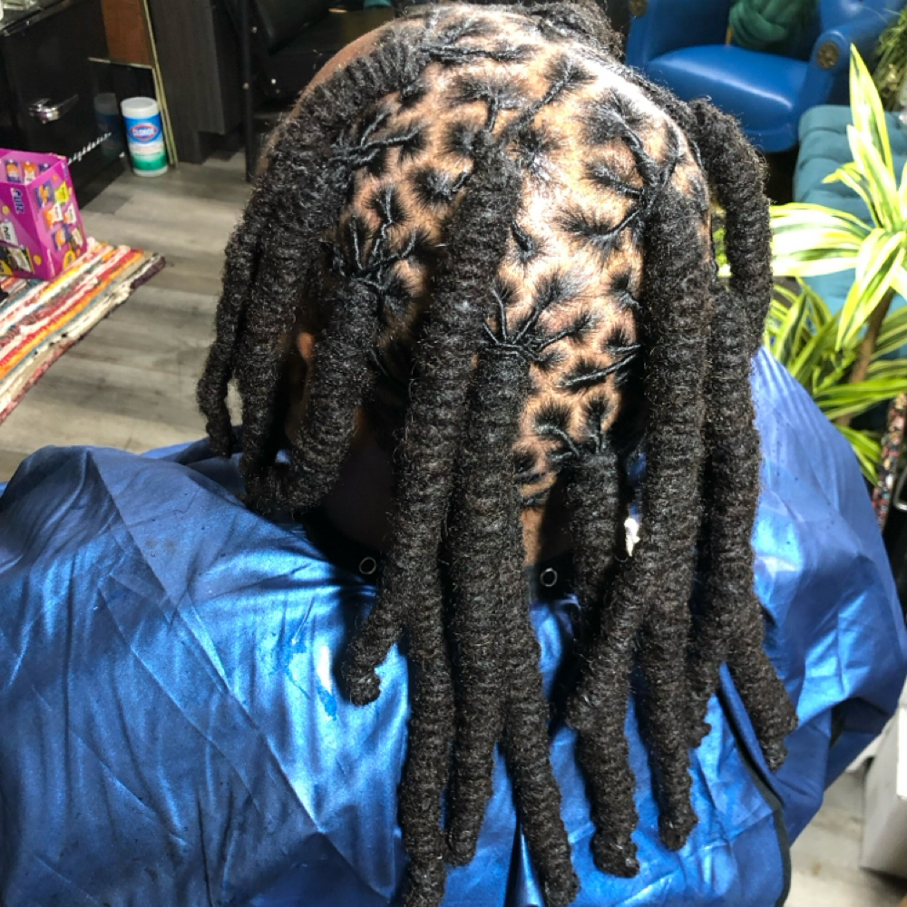 Loc Barrel Style at ChariseRenee’J Hands of A Goddess in Kettering, MD