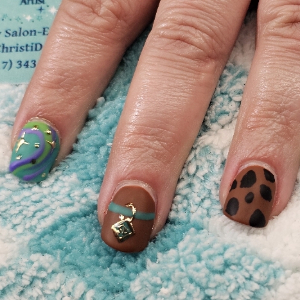 Acrylics at The Everyday Eclectic - Nails by Christi D in Effingham, IL