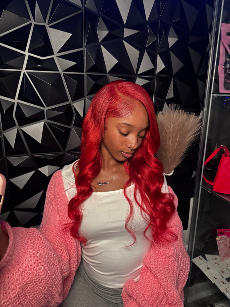 Side Part Quick Weave