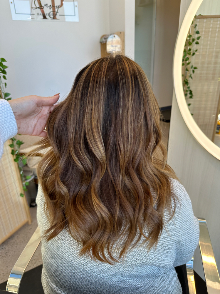 Root Color, Cut & Blowdry