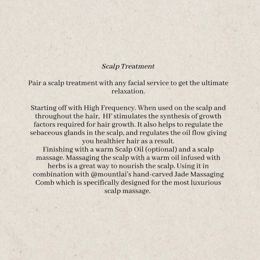 Add-On Scalp Treatment