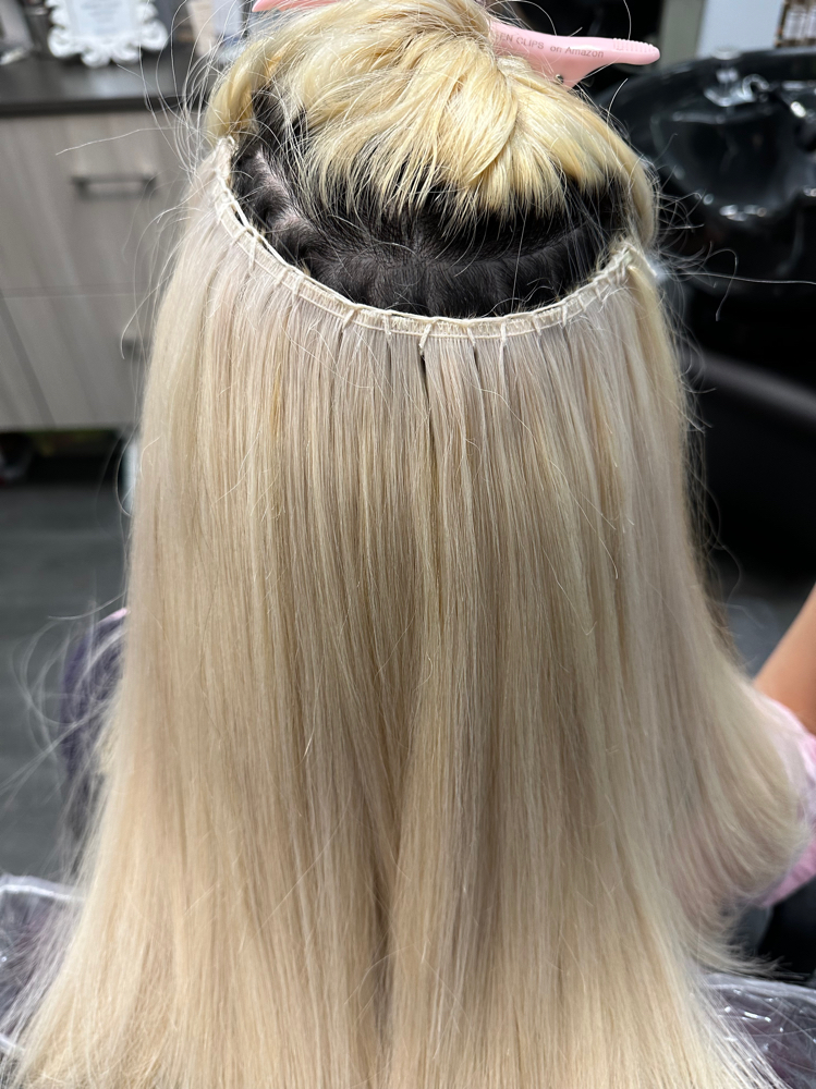 Move up Hand Tied knot Extensions