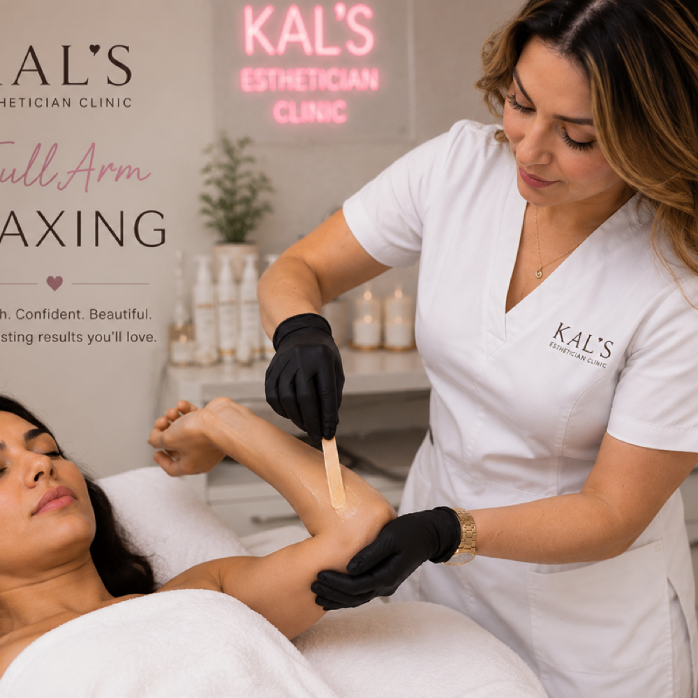 Full Arms Waxing at Kal's Esthetician Clinic in Colorado Springs, CO