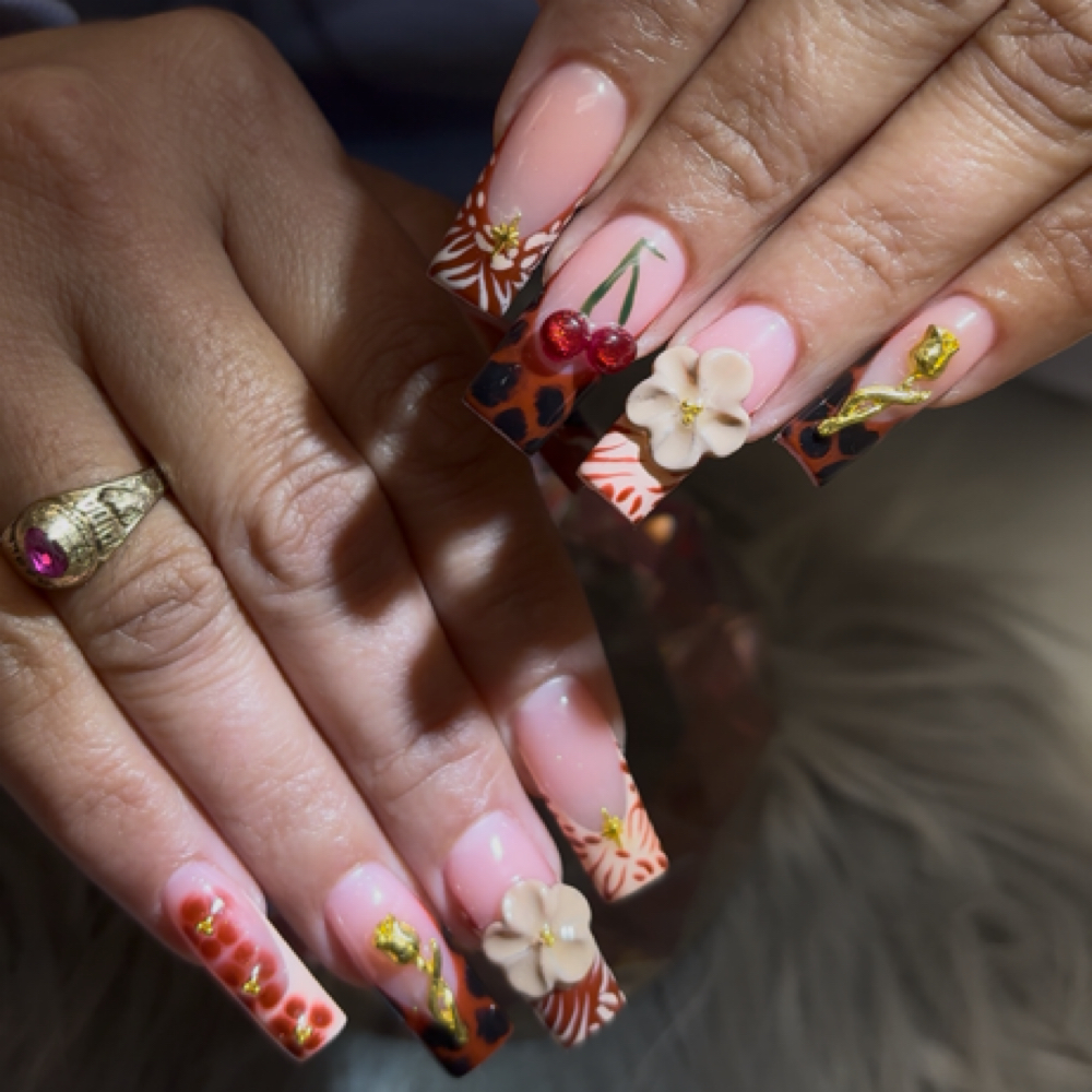Long Set Of Acrylic at luxurynails_byjenny in Shelby, NC
