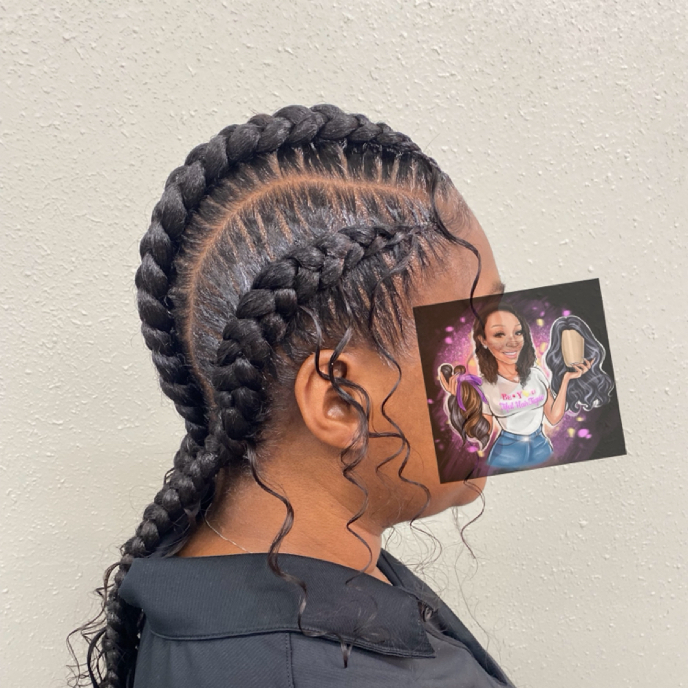 🎊$10 Stitch Braid Special!! at BeyoutifulHairtique in Duncanvile, TX