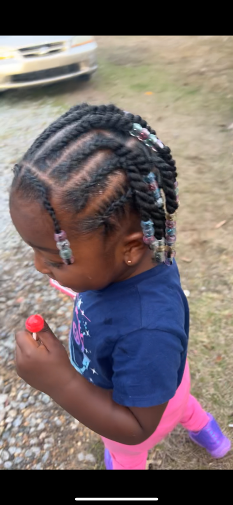 Little Kids Braids(Age 2-4)