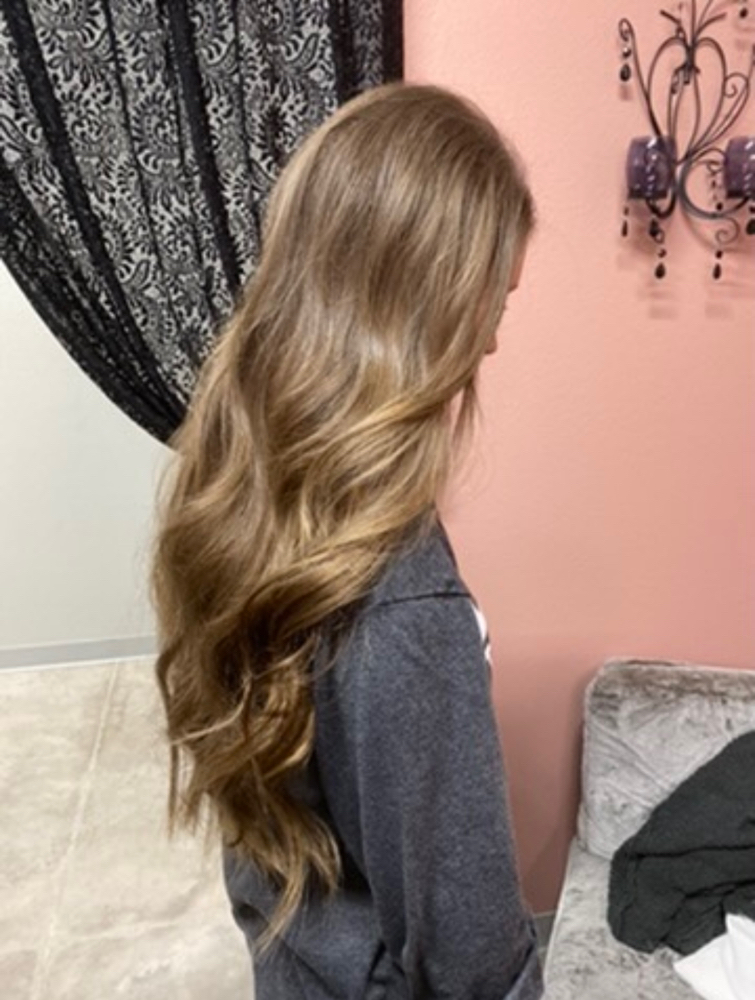 Seamless Extension Move-Up at Jackie Ramirez • B♡tox & Blowouts in Lubbock, TX