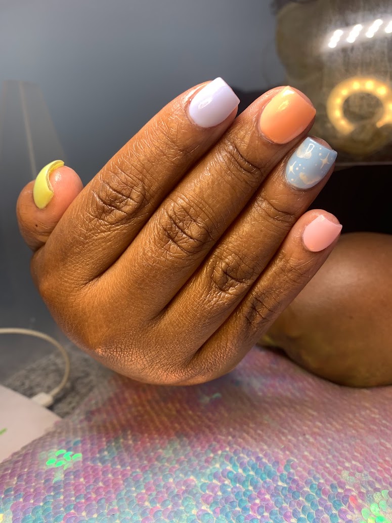 Gel Overlay Fill-In