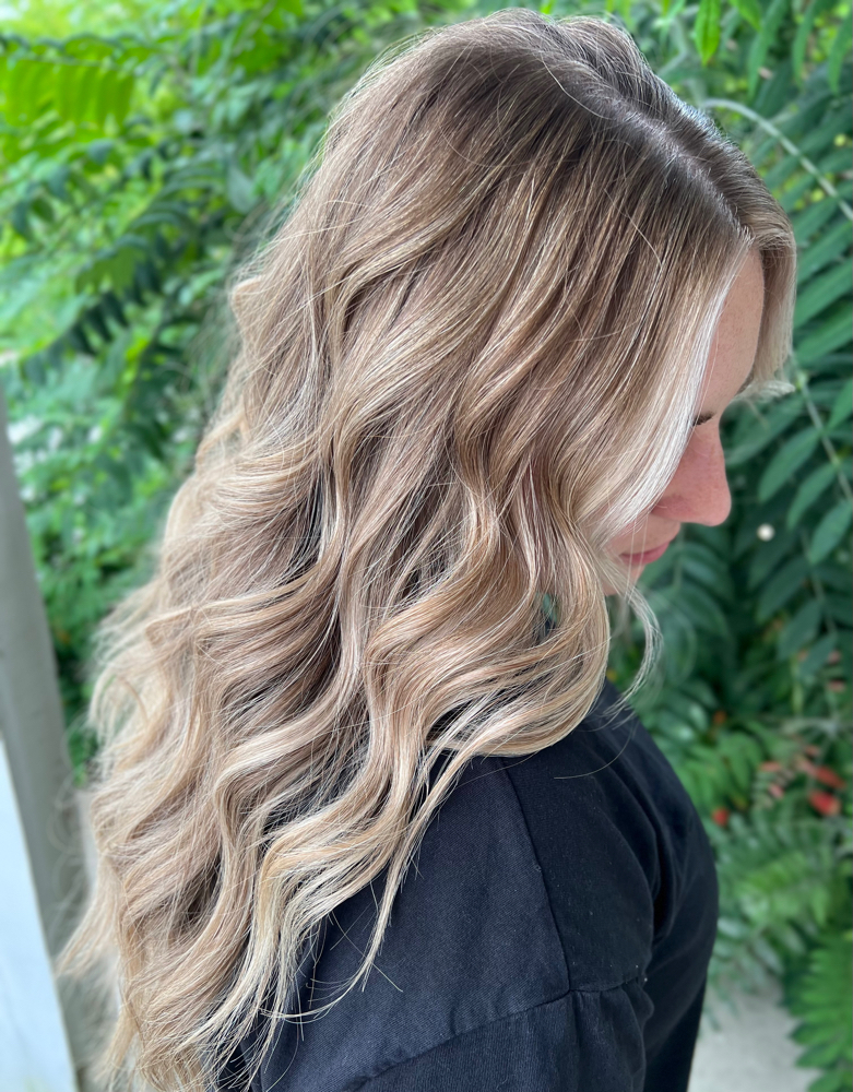 Face Frame/ Accent Foil at Rooted + Refined Hair Co. in Athens, TN