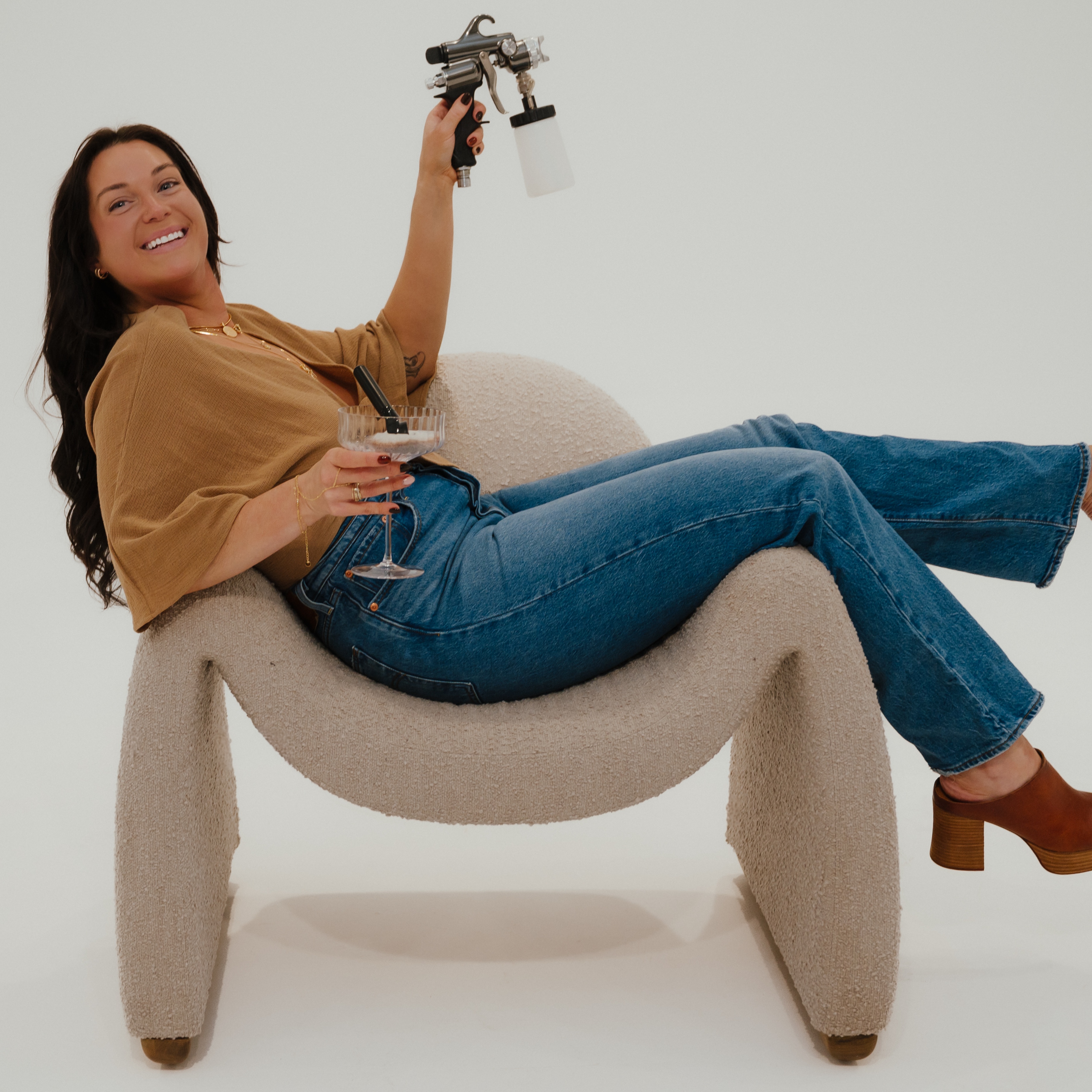 IN STUDIO at MM MEDICAL SPA at Good Vibes Spray Tanning in Greensboro, NC