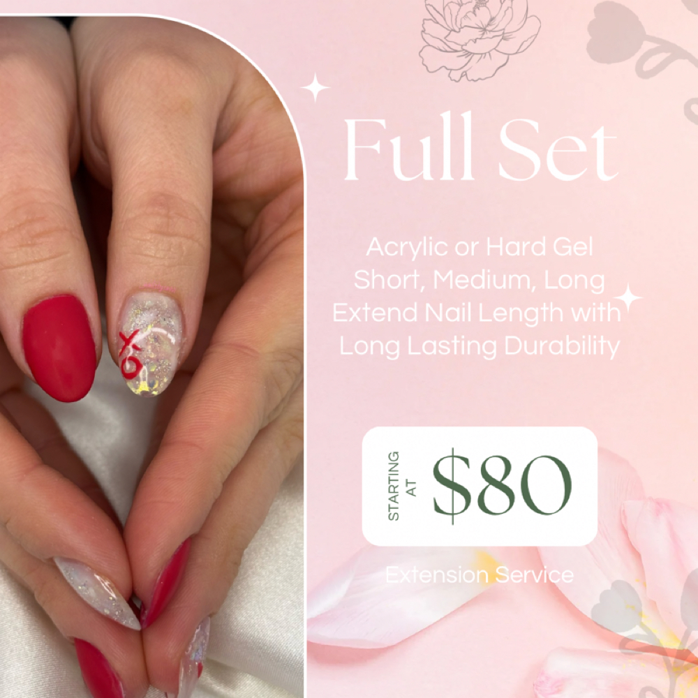 Full Set Sculpted Nails at Nails By Savvi in Brookfield, WI