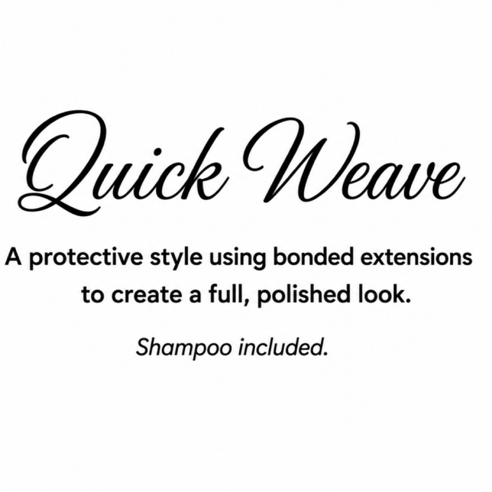 Full Quick weave (Pay Later option) at The Roseburr Bliss in College Park, GA