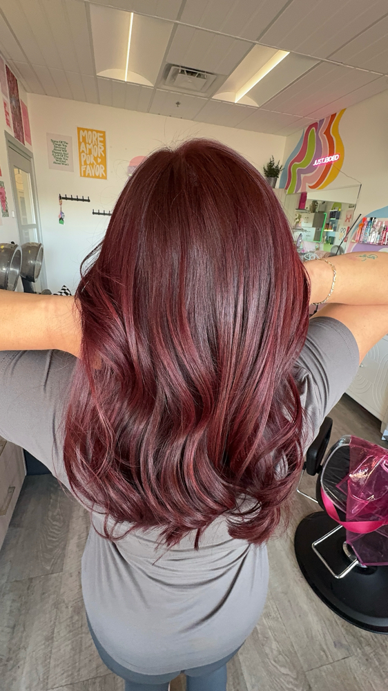 Allover Color Or Root Coverage at Vivacious Hair Co in Lexington, KY