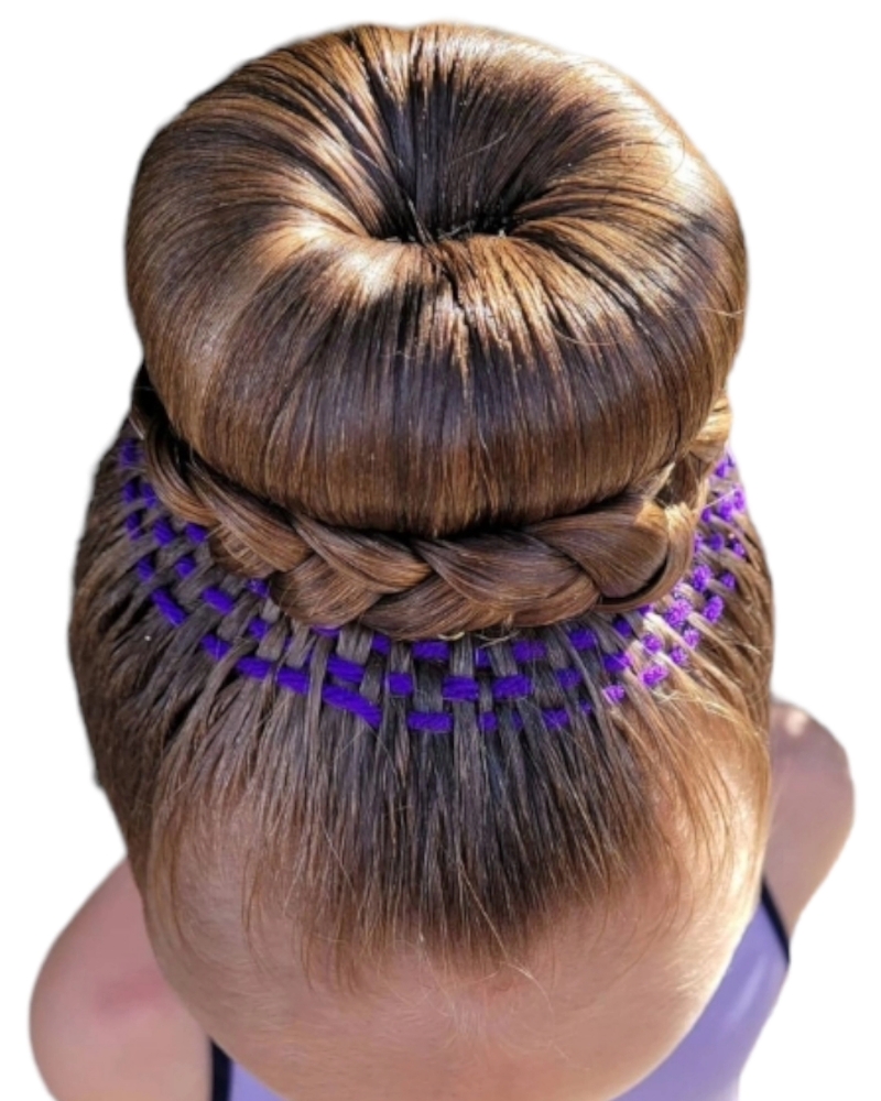 The Weaved Ribbon Bun