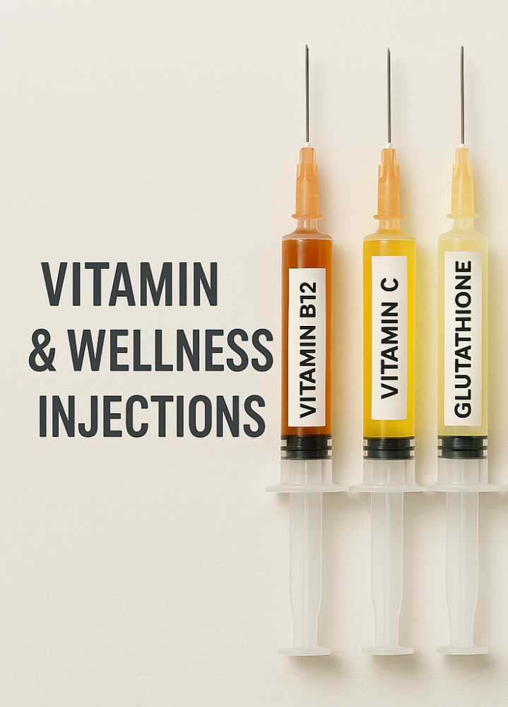 Vitamin & Wellness Injections at Reveal Wellness Studio in Amarillo, TX