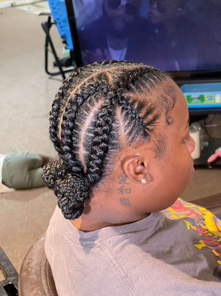 2-4 Extended stitch braids