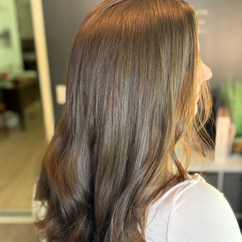 Gloss Or Root Smudge Color at Voila Salon in Roswell, GA