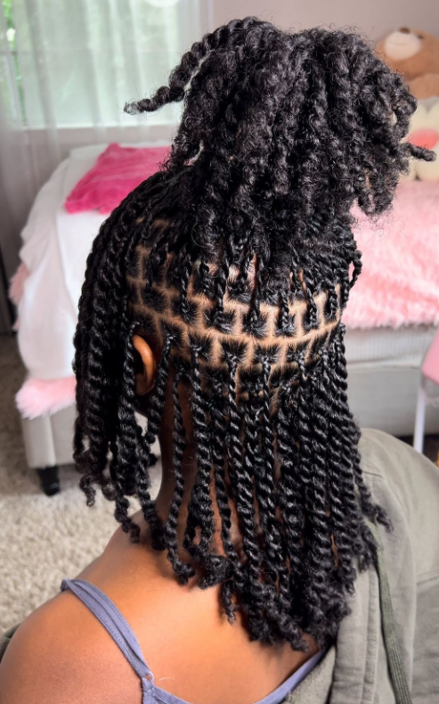 Medium (Mini) Twists at Braid'd by Jenn in Durham, NC