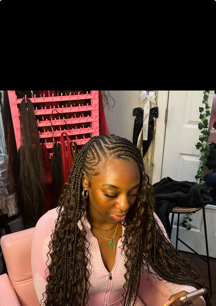 Tribal Braids at Braidzzby_brii in Fayetteville, NC