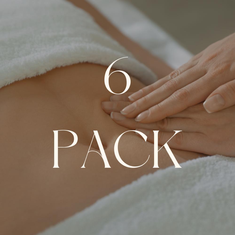 Package 6 Custom Massages(save 10%)