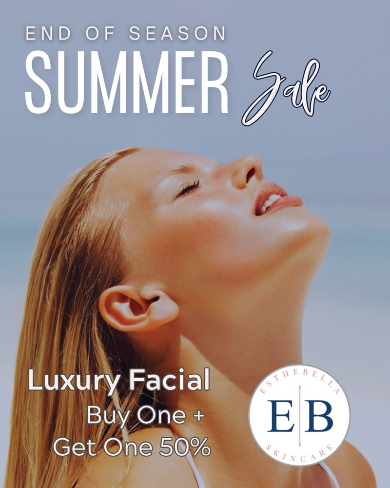 Luxury Facial Buy 1 Get 1 50% Off