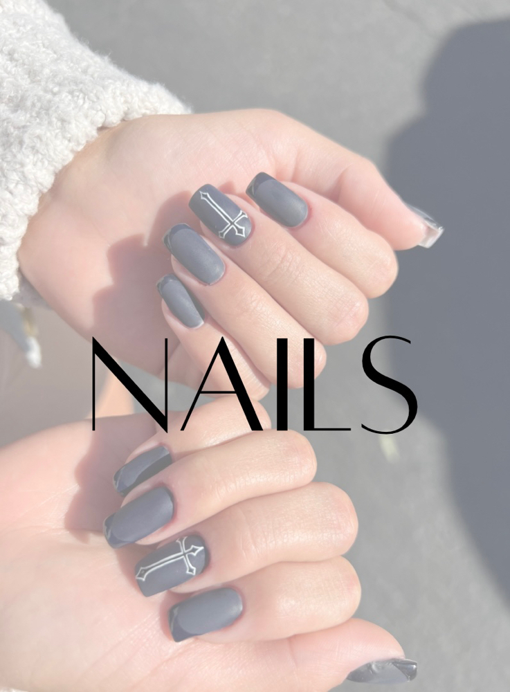 Hard Gel Overlay: Character Nails