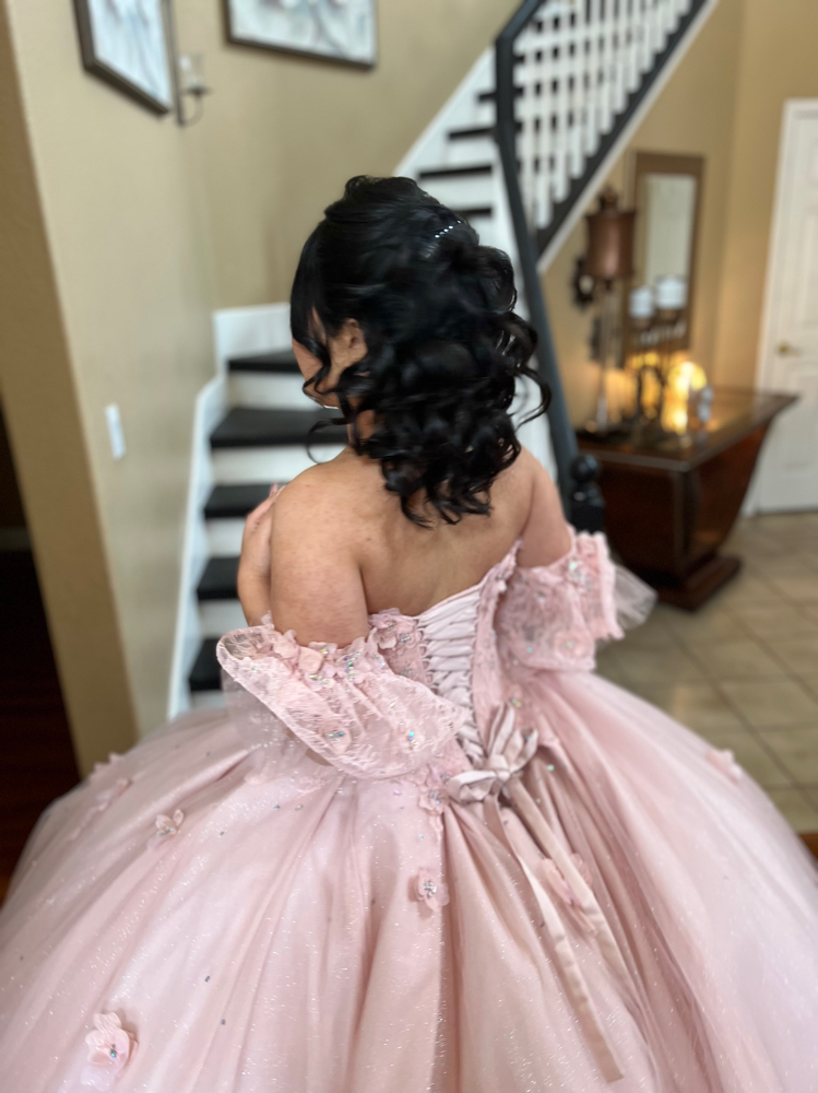 Half up Half Down Hair Style