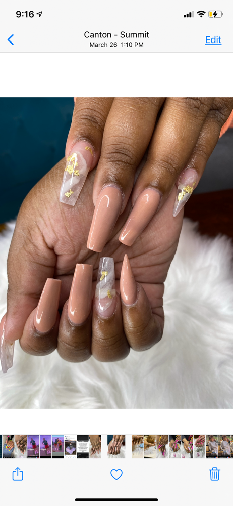 Full Set (Long) at Jazmine Rochelle in Canton, OH