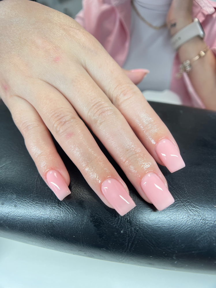 Rubber Base Russian Manicure