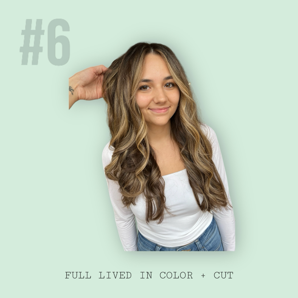 #6 FULL LIVED IN COLOR + CUT