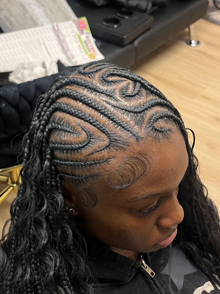 Feed In Braids