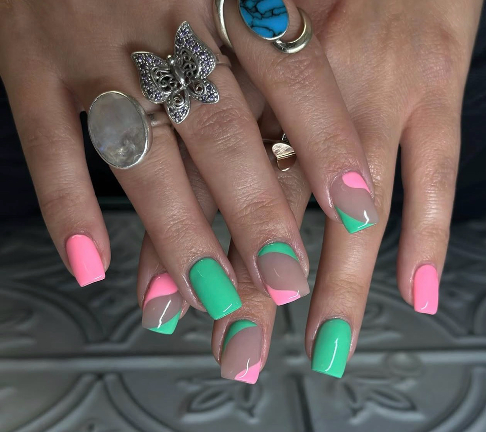 Acrylic Color Change SHORT at Ink & Beauty in Grants Pass, OR