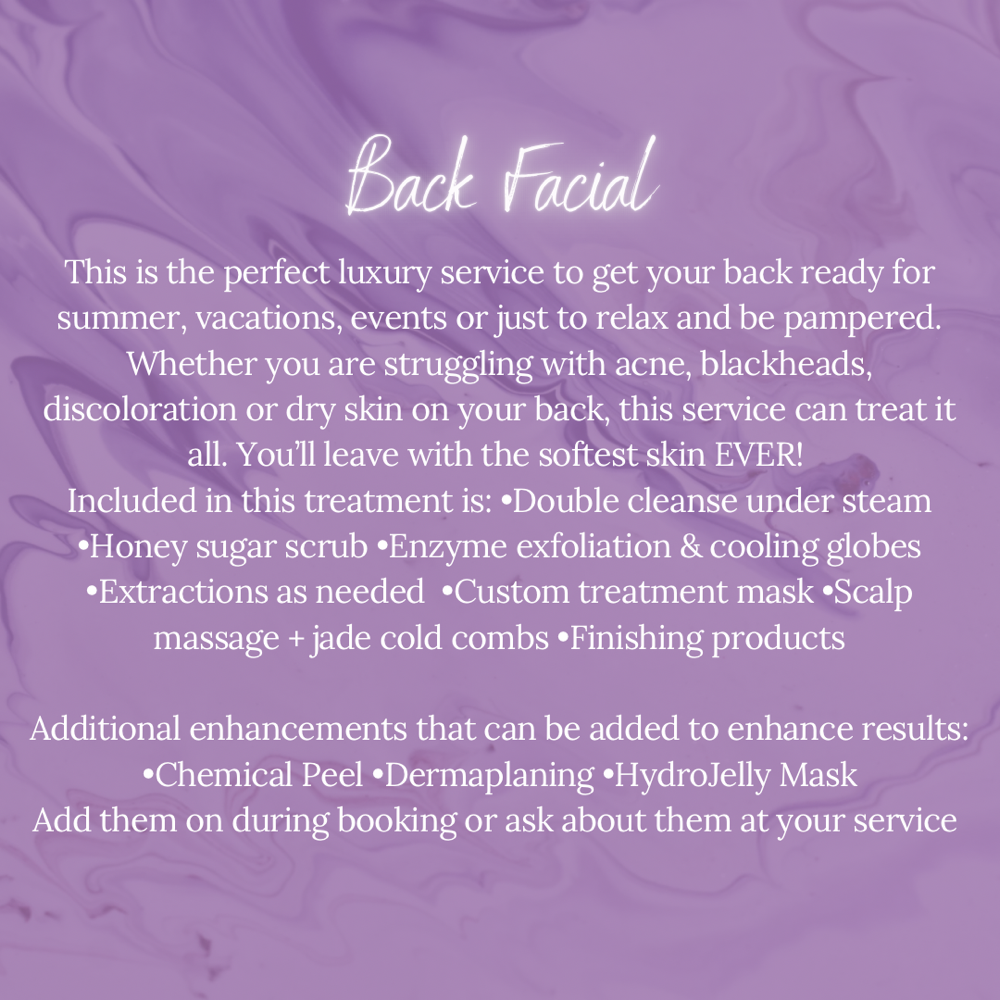 Back Facial