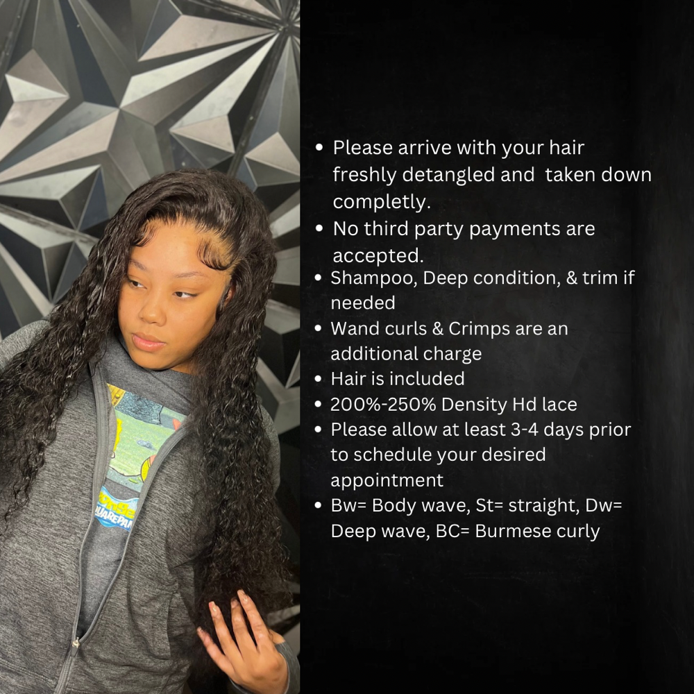 Wig + Install at S&S Hair Studios in Birmingham, AL