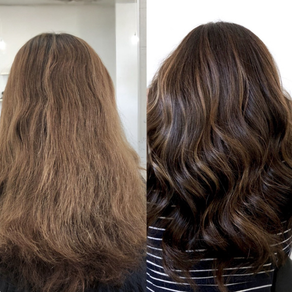 DEEP + DIMENSIONAL BRUNETTE at Hoss Boss Hair in Angola, IN