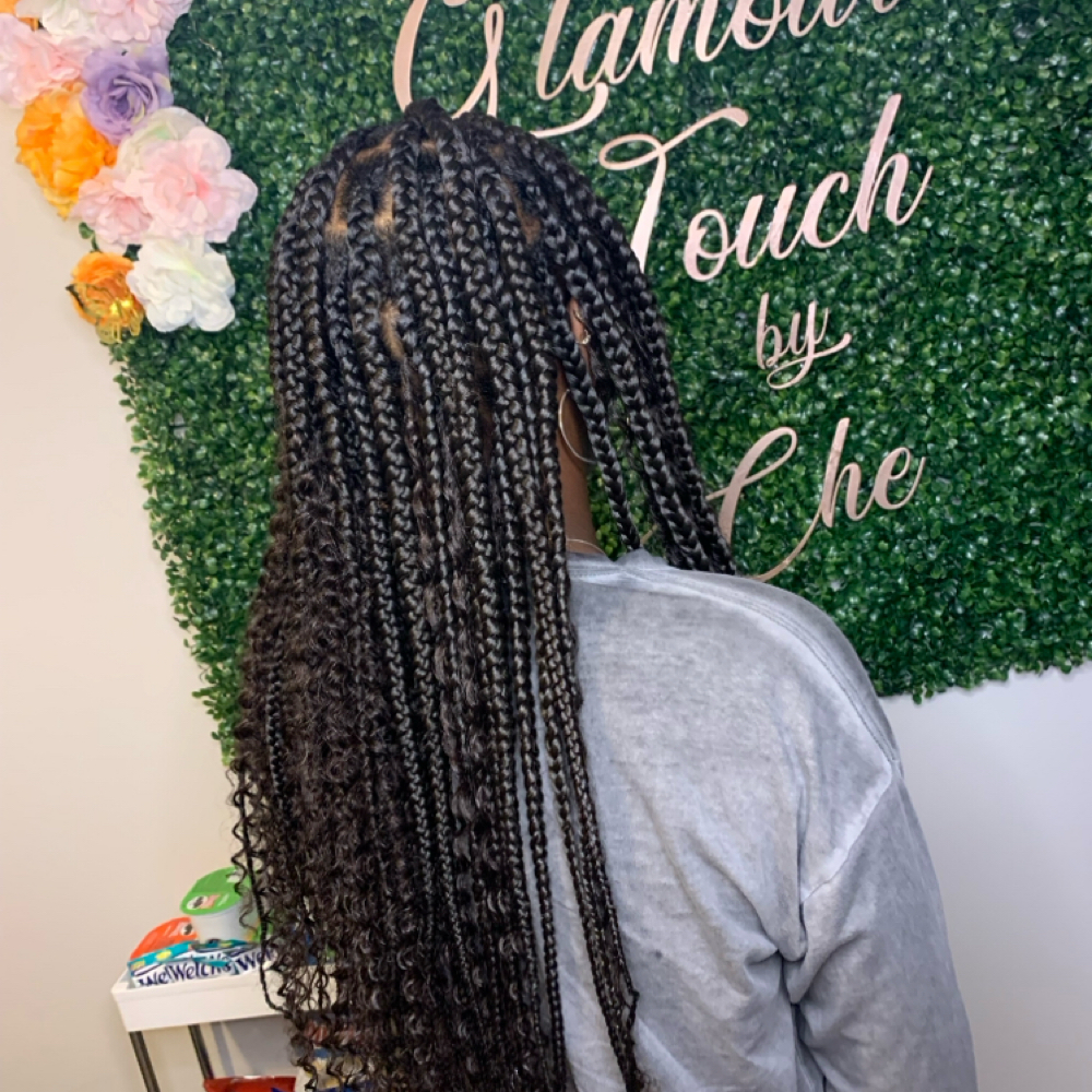 Medium Boho Knotless at Glamour Touch by Che' in Durham, NC