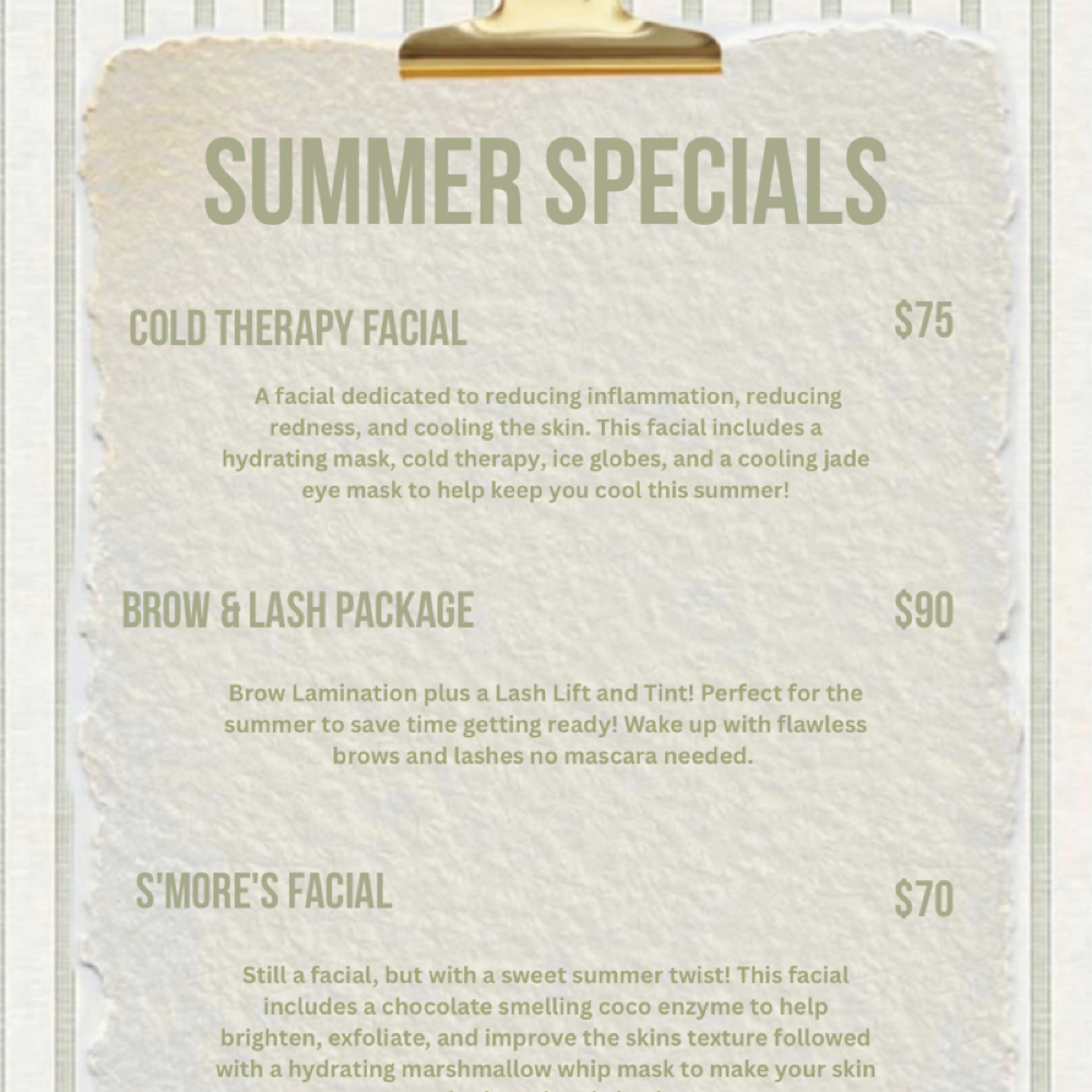 S’mores Facial at Cleanse and Clarify with Carly in Florence, AL