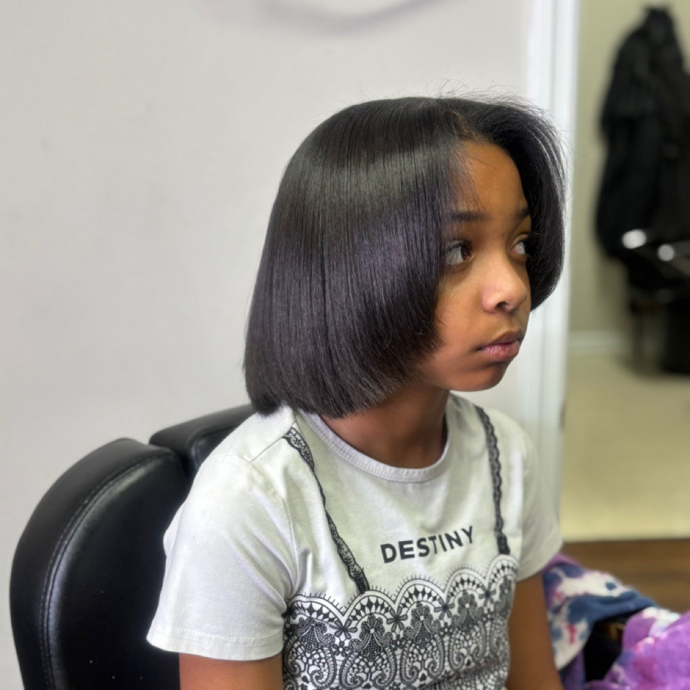 Royal Kids Silk Press - New Clients at KshareeKrowns in murfreesboro, TN