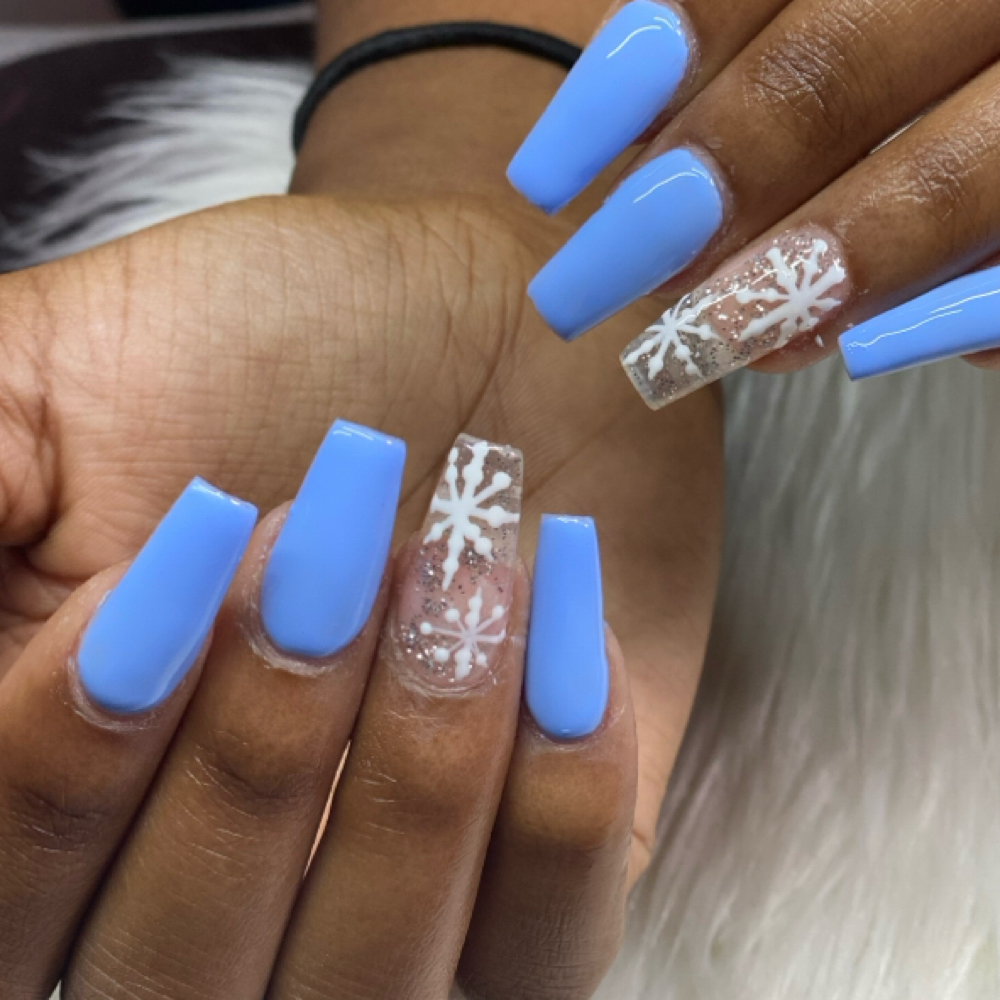 Full Set Medium at Amyz Nailz in Nashville, NC