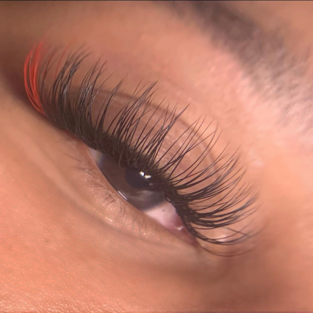 Classic/hybrid Mini Fill (one Week) at Raw Lash Extensions in Ambridge, PA
