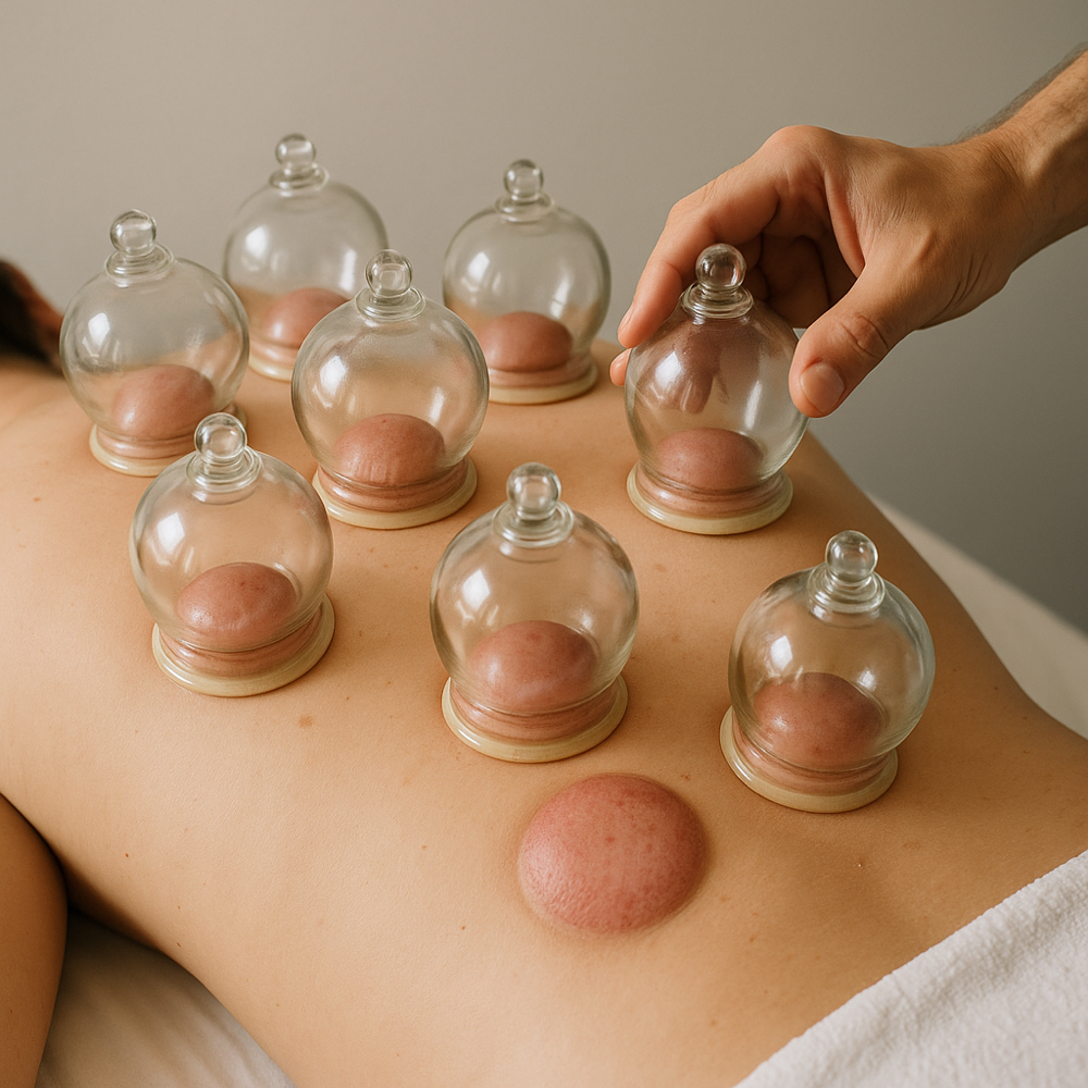 Cupping Session at Nishati Wellness in Kennewick, WA