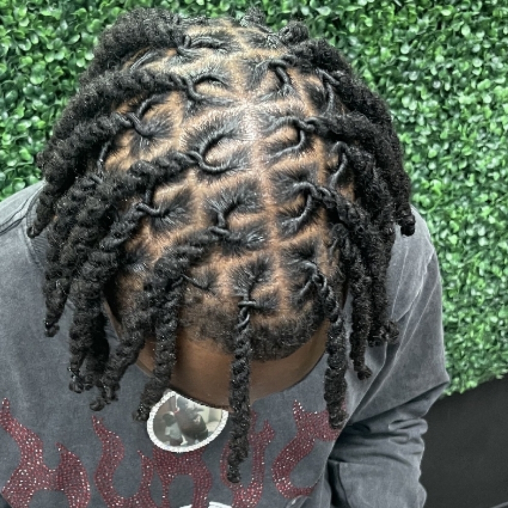 Dreadlock Retwist And Style at Shear Genius Beauty Bar in Lafayette, LA