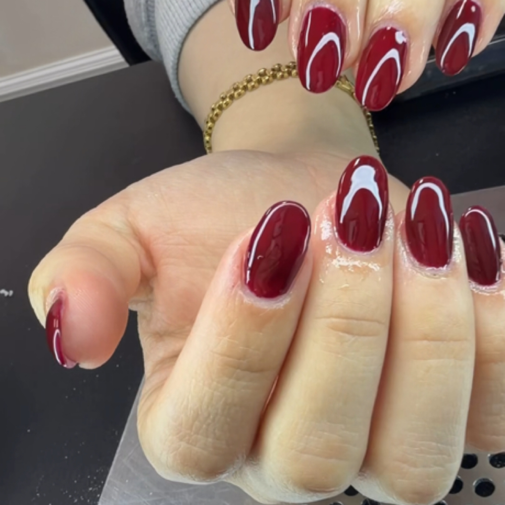 Gel Color+ russian Mani at Blush Beauty & Aesthetics in North Olmsted, OH