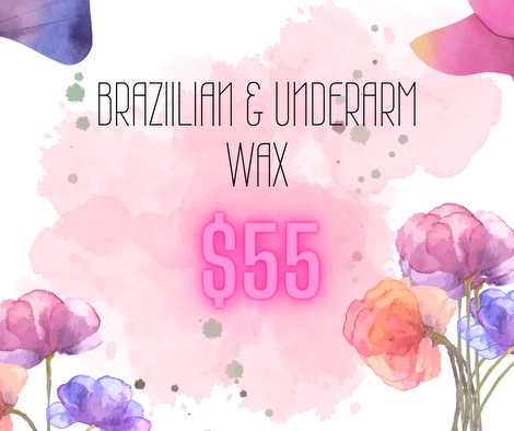 Brazilian & Underarm wax